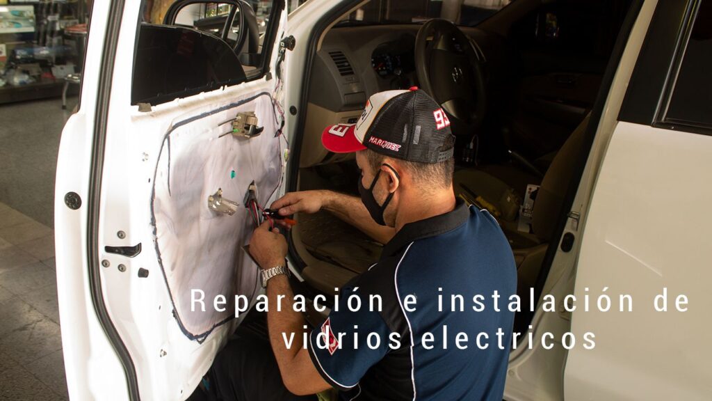 Reparación e instalación de vidrios eléctricos