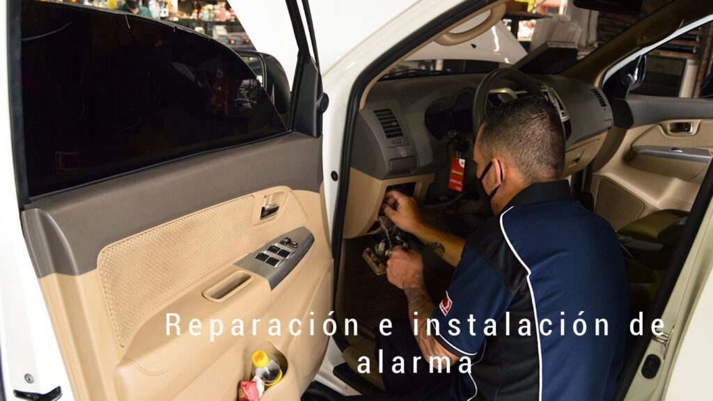 Reparación e instalación de alarma